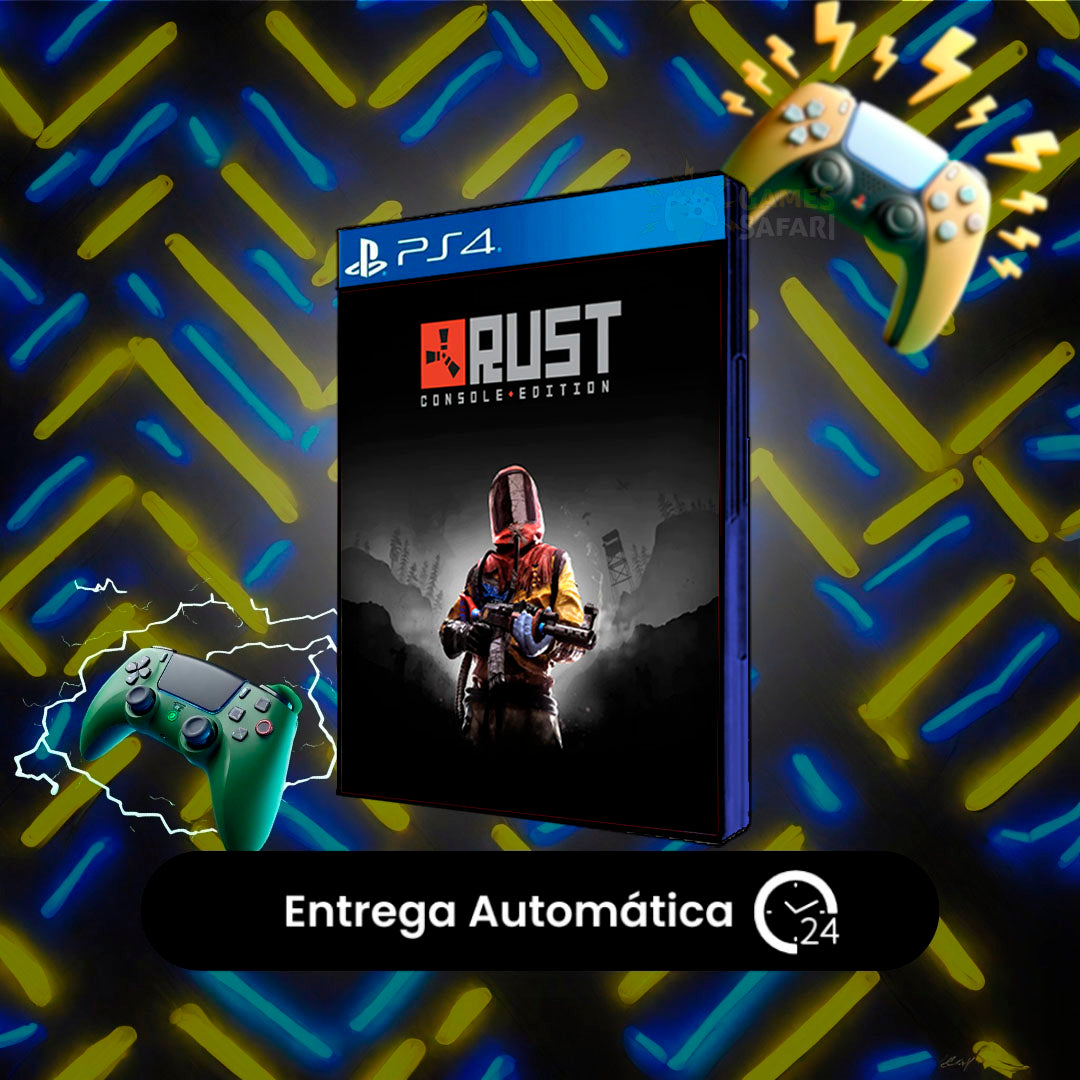 Rust Console Edition  – PS4 - Mídia Digital