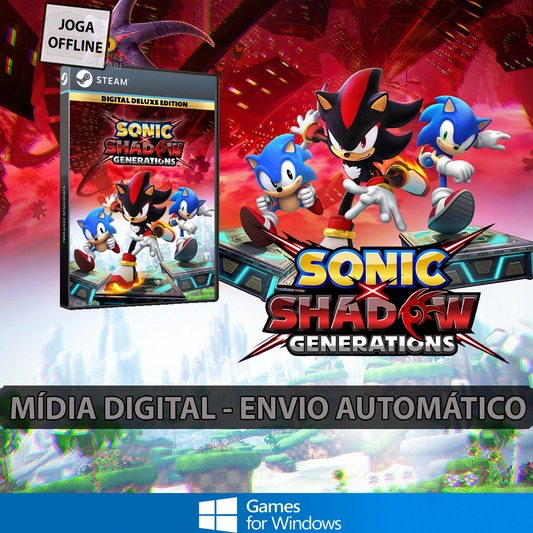 Sonic X Shadow Generations Deluxe Edition - Steam sin conexión