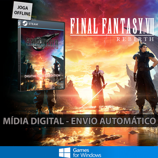 Edición Digital Deluxe de Final Fantasy VII Rebirth - Steam sin conexión