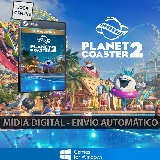 Planet Coaster 2: Edición Deluxe - Steam sin conexión