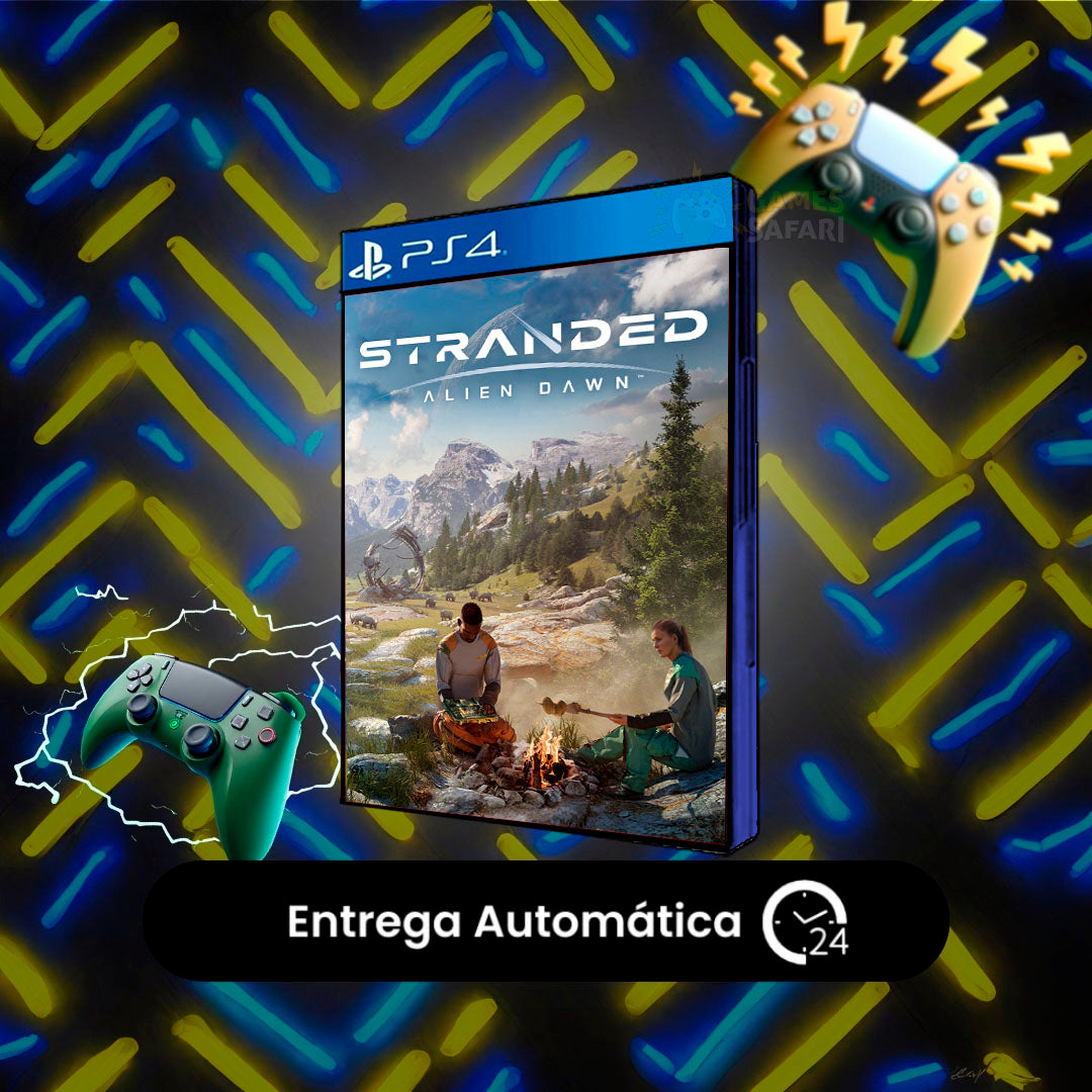 Stranded: Alien Dawn – PS4 - Mídia Digital