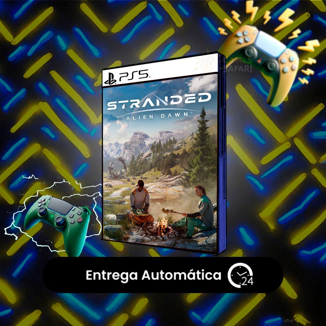 Stranded: Alien Dawn - PS5 - Mídia Digital
