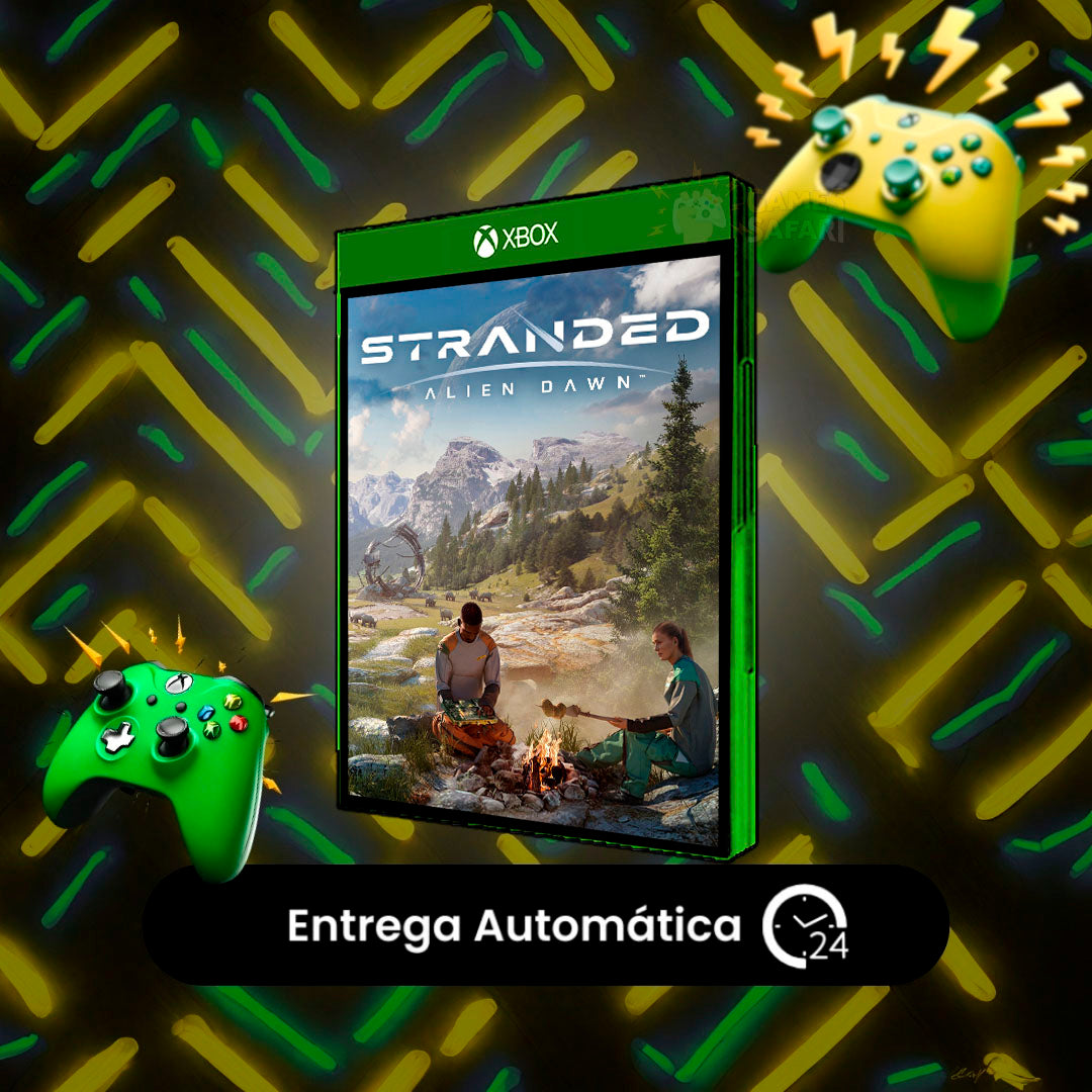 Stranded: Alien Dawn  - Xbox Series Mídia Digital