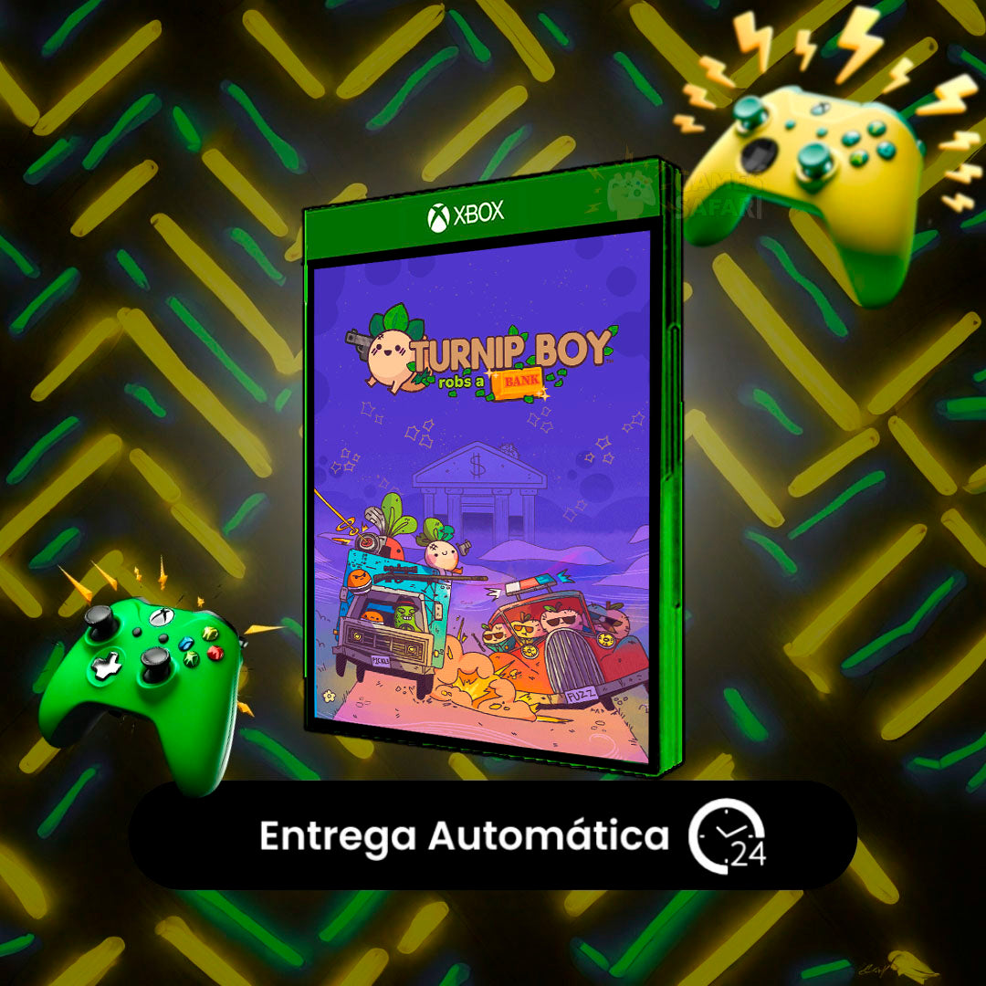 Turnip Boys Rob A Bank - Xbox Series Mídia Digital