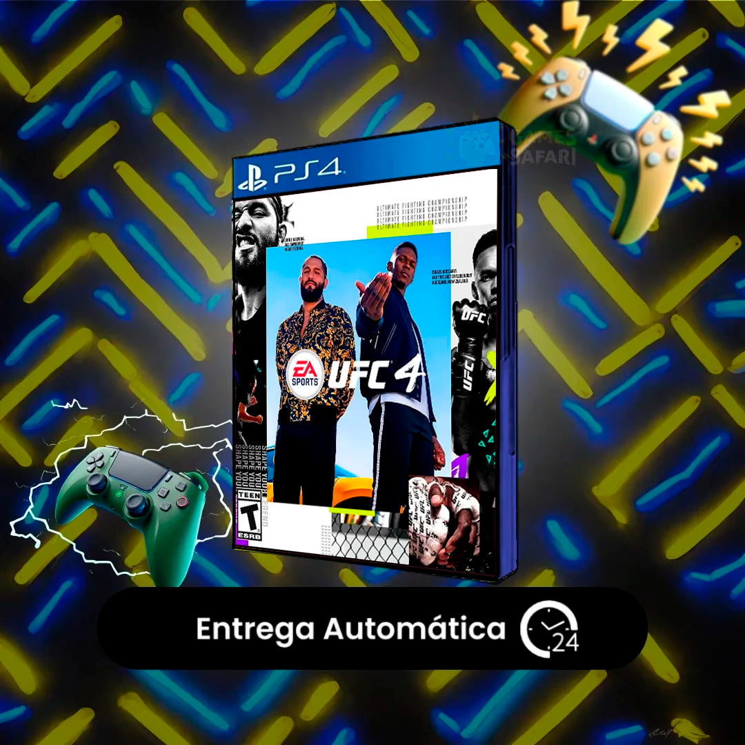 Ufc 4 - PS4 Mídia Digital
