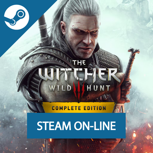 The Witcher 3: Wild Hunt Complete Edition - Conta Steam On-line