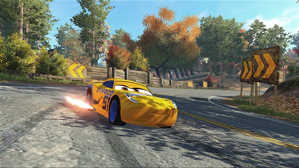 Carros 3: Correndo Para Vencer - PS4 Mídia Digital