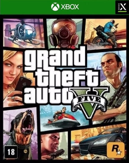 Grand Theft Auto V Xbox Series X|S Mídia Digital
