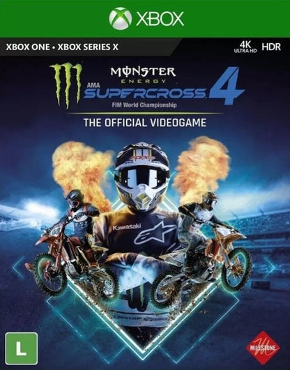 Monster Energy Supercross 4 - Xbox One Mídia Digital
