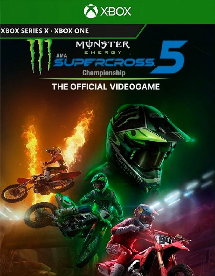 Monster Energy Supercross 5 Xbox One Mídia Digital